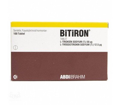 Bitiron T3 e T4mix 100 comprimidos