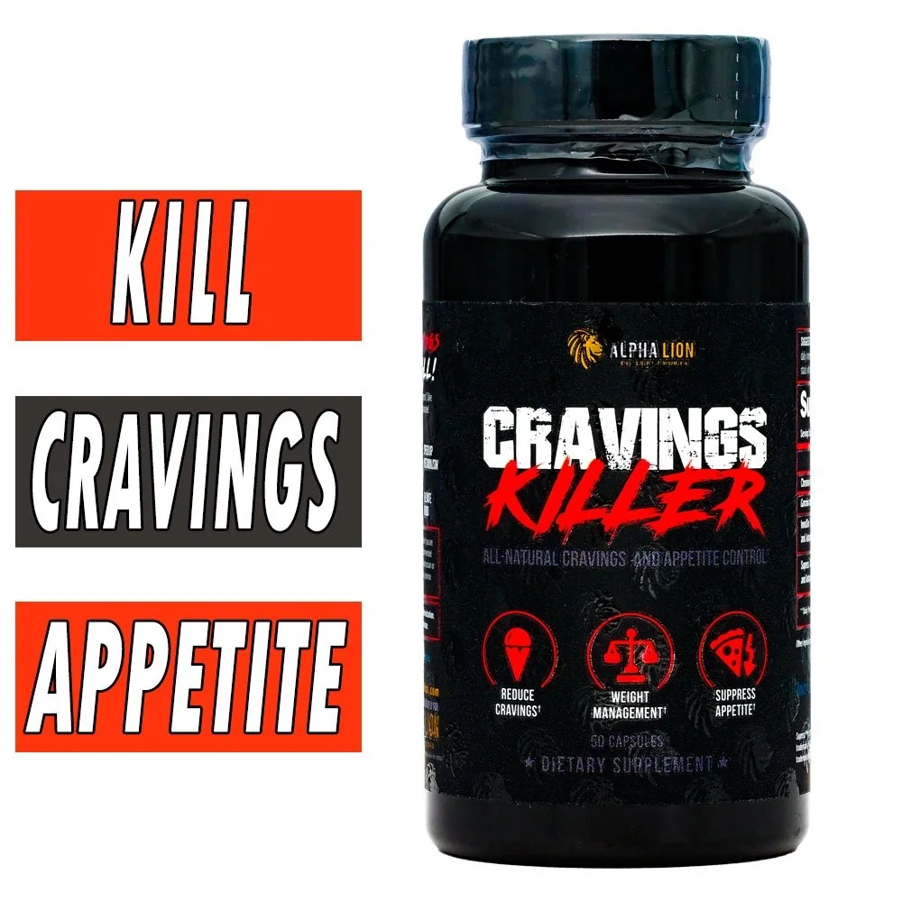 Alpha Lion Cravings Killer - 50 Cápsulas - Controle de Apetite
